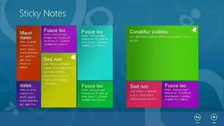 Sticky Notes screenshot