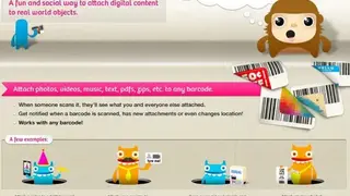 Stickybits screenshot