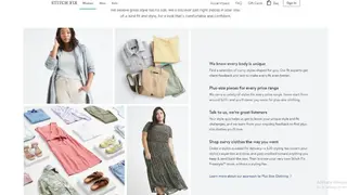 Stitch Fix Plus screenshot