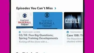 Stitcher Radio screenshot