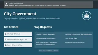 Stlouis Address & Property Search screenshot