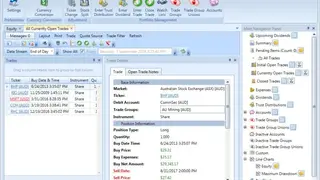 Stock Portfolio Organizer screenshot