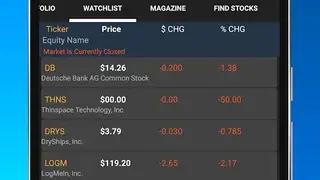 Stock Trainer screenshot