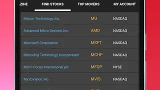 Stock Trainer screenshot