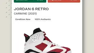 StockX screenshot