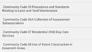 Stone Ridge HOA screenshot