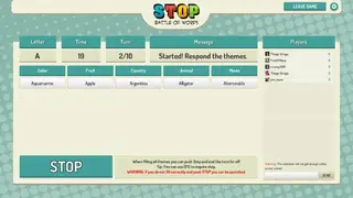 Stop Online: Battle of Words screenshot