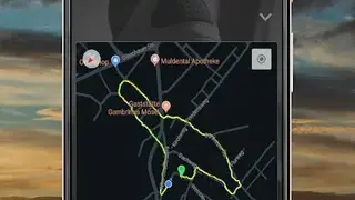 Stopwatch Run Tracker screenshot