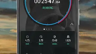 Stopwatch Run Tracker screenshot