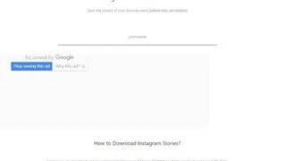 Storiesig screenshot