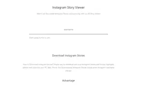 Storiesig screenshot