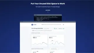 Storj screenshot