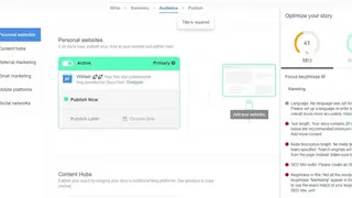 StoryChief screenshot