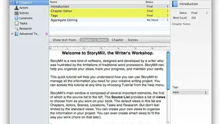 StoryMill screenshot
