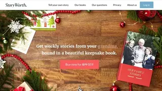 StoryWorth Holiday Gift screenshot