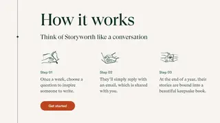 StoryWorth Holiday Gift screenshot
