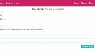 StrangerMeetUp screenshot