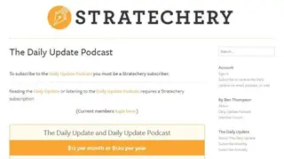 Stratechery screenshot