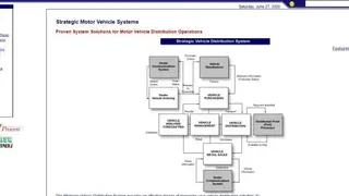 Strategic Vehicle Distribution screenshot