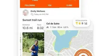 Strava Running and Cycling GPS screenshot