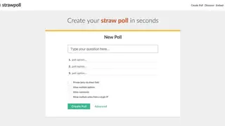 Straw Poll screenshot