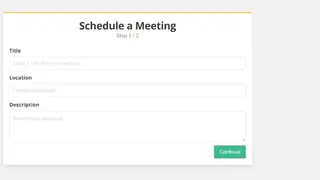StrawPoll Schedule Meeting screenshot