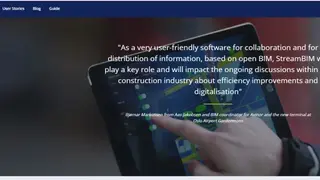 StreamBIM screenshot