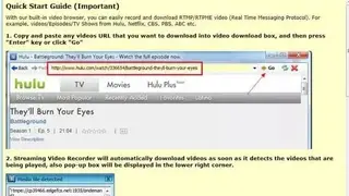 Streaming Video Recorder screenshot