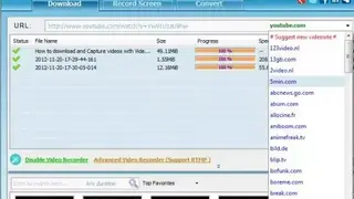 Streaming Video Recorder screenshot