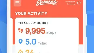 Stridekick screenshot