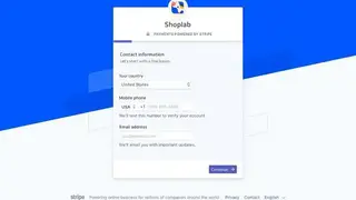 Stripe screenshot