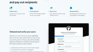 Stripe Connect screenshot