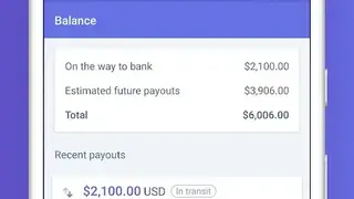 Stripe Connect screenshot