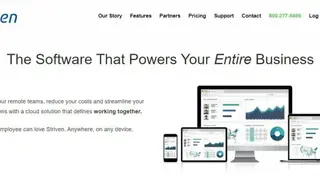 Striven ERP screenshot