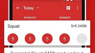 Stronglifts 5×5 screenshot