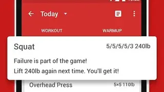 StrongLifts 5×5 Workout Gym Log & Personal Trainer screenshot