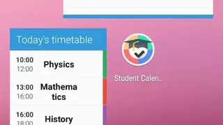 Student Calendar screenshot