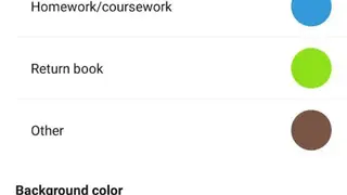 Student Calendar screenshot