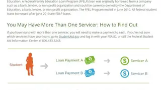 Student Loan Servicing System screenshot