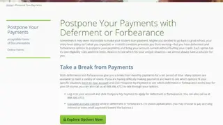 Student Loan Servicing System screenshot