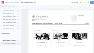 StudioBinder Storyboard Creator screenshot