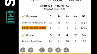 STUMPS – The Cricket Scorer screenshot