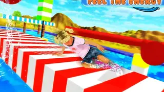 Stuntman Runner Water Park 3D screenshot