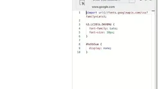 Stylebot screenshot