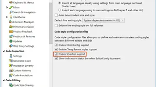 StyleCop screenshot