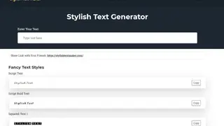 Stylish Text Maker screenshot