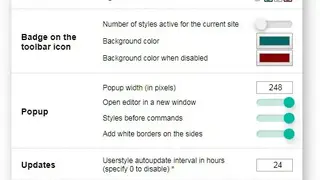 Stylus – User Styles Manager screenshot