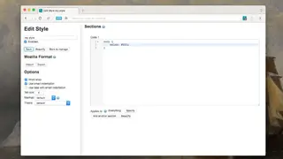 Stylus – User Styles Manager screenshot