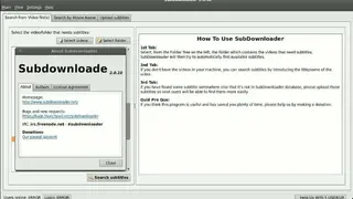 SubDownloader screenshot