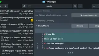 Sublime Merge screenshot
